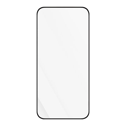 Film de protection d'écran Blueo Anti-Statique HD pour Apple iPhone 15 Pro Max, Verre Trempé, Collage Complet, Noir