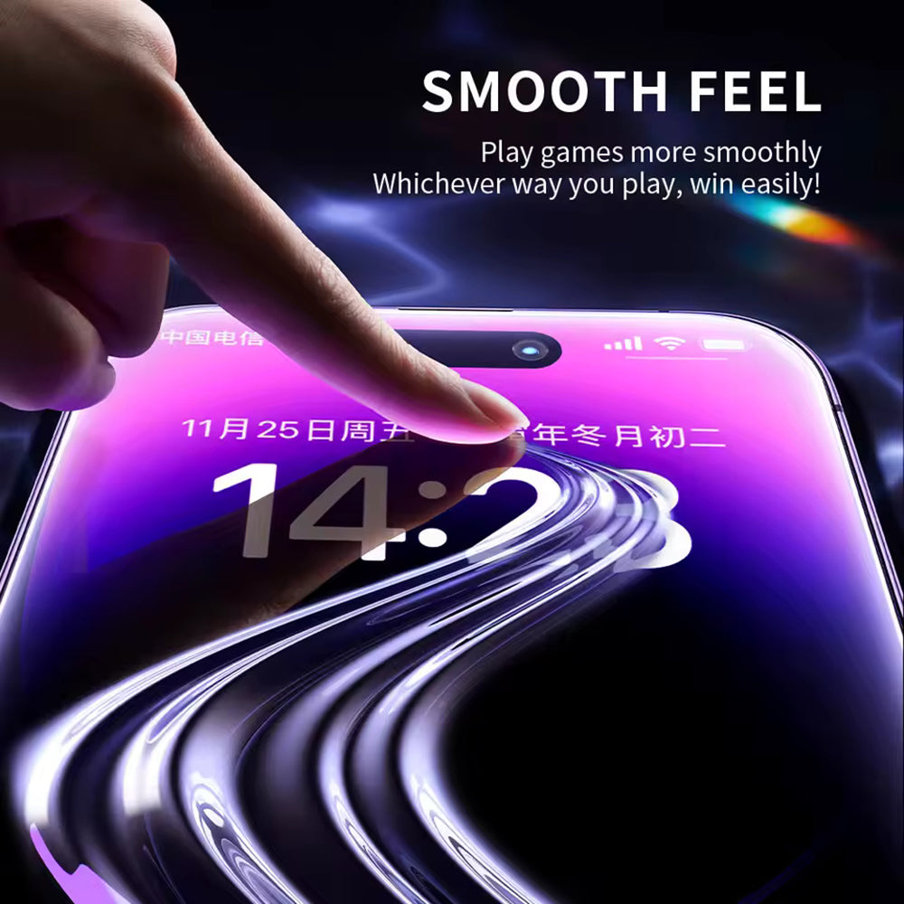 Blueo Anti-Static HD Screen Protector for Samsung Galaxy S26 Ultra S948, Tempered Glass, Full Glue, Black