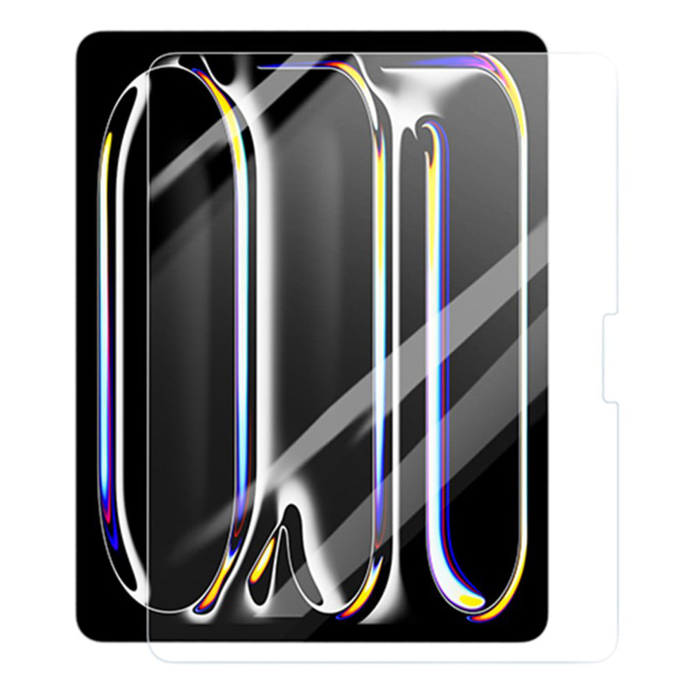 Blueo HD Screen Protector Film for Apple iPad Air 13 (2024), Tempered Glass, Full Glue