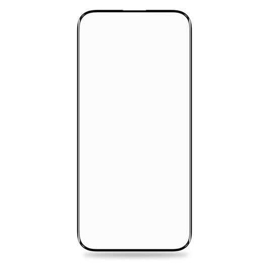 Film de protection écran Blueo HD pour Apple iPhone 17 Pro / 17 / 16 Pro, Verre trempé, Collage complet, 2.5D, Lot de 5 pièces, Noir