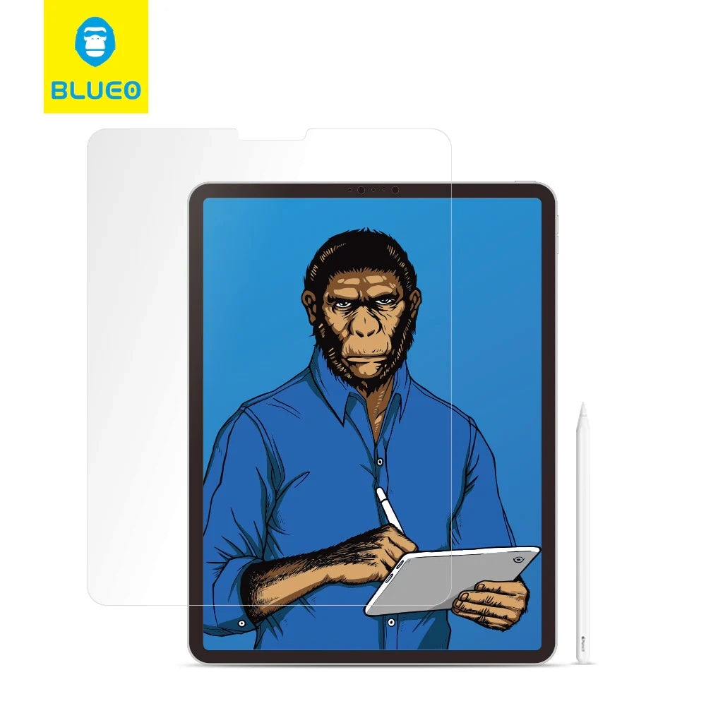 Film de protection écran Blueo Special Writing pour Apple iPad Pro 12.9 (2022) / Pro 12.9 (2021) / Pro 12.9 (2020), Plastique