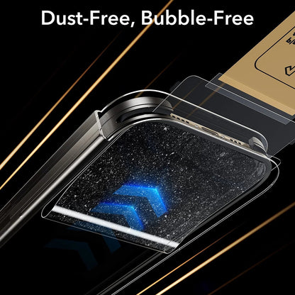Film de protection d'écran ESR Corning UltraFit pour Apple iPhone 17 Pro, Verre Trempé, Full Glue, Lot de 3 pièces