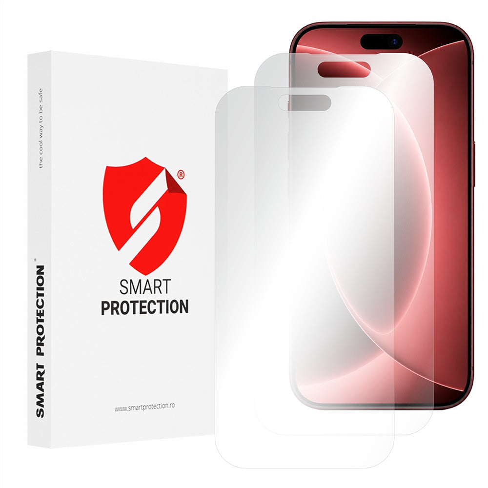 Film de protection d'écran Smart Protection Premium Classic pour Apple iPhone 18 Pro Max, Plastique, Lot de 2 pièces