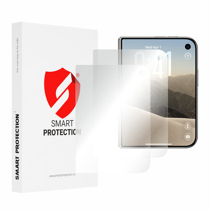 Film de protection écran extérieur Smart Protection Premium Classic pour Apple iPhone Duo, plastique, lot de 2 pièces
