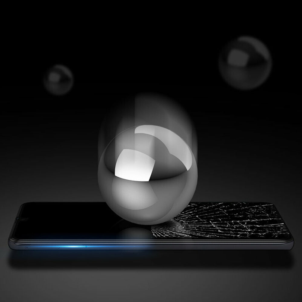 Film de protection d'écran DUX DUCIS pour Apple iPhone 16 Pro Max, Verre trempé, Edge Glue, Noir