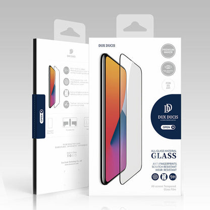 Film de protection d'écran DUX DUCIS pour Apple iPhone 16 Pro Max, Verre trempé, Edge Glue, Noir