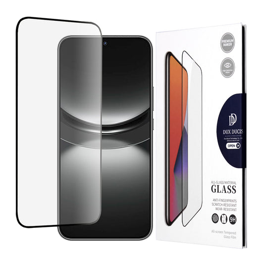 Film de protection d'écran DUX DUCIS pour Huawei nova 12, Verre trempé, Edge Glue, Noir
