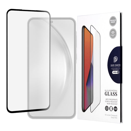 Film de protection d'écran DUX DUCIS pour Samsung Galaxy A35 5G A356, Verre trempé, Edge Glue, Noir