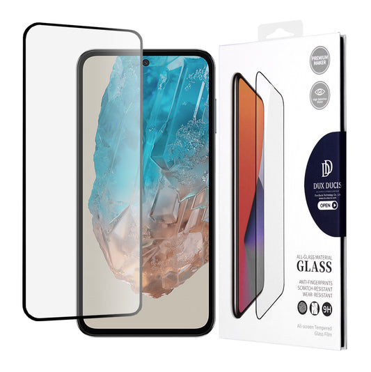 Film de protection d'écran DUX DUCIS pour Samsung Galaxy M35, Verre Trempé, Edge Glue, Noir