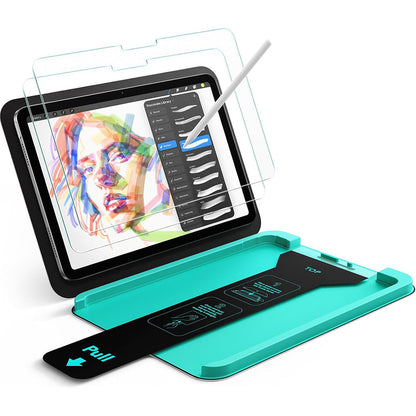Film de protection d'écran ESR Armorite Paper Feel UltraFit pour Apple iPad (2025) / (2022), Verre Trempé, Full Glue, Lot de 2 pièces