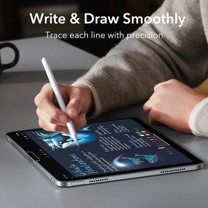 Film de protection d'écran ESR Armorite Paper Feel UltraFit pour Apple iPad Air 11 (2026) / Air 11 (2025), Verre Trempé, Full Glue, Lot de 2 pièces