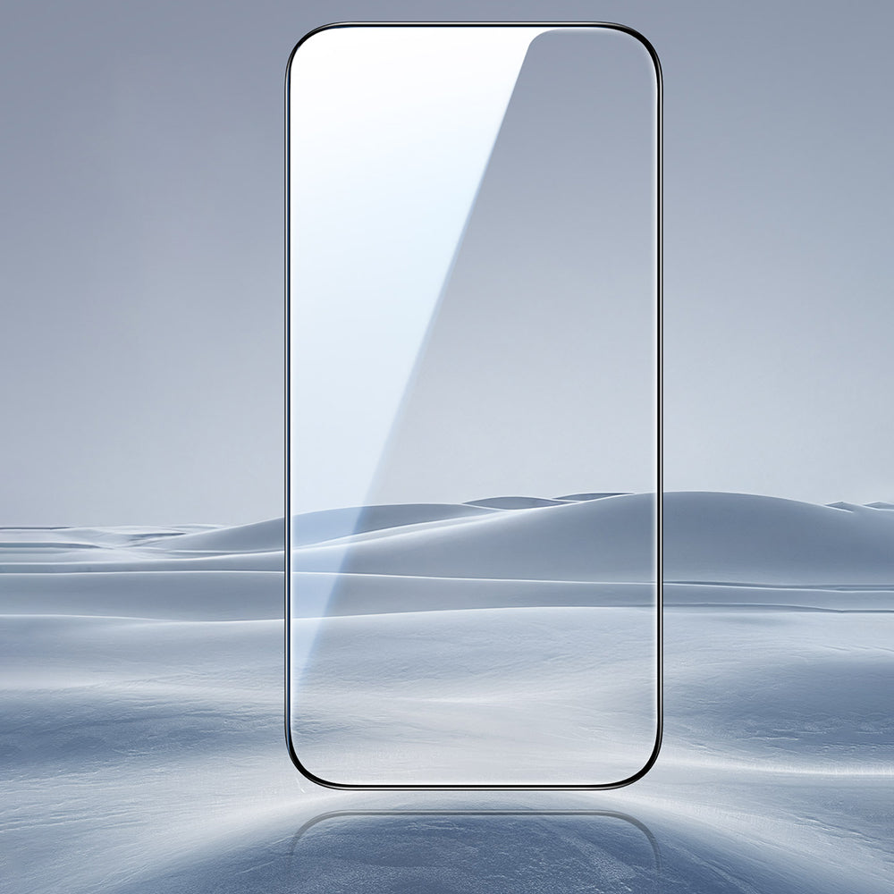 Film de protection d'écran ESR Armorite UltraFit pour Apple iPhone 18 Pro Max / 17 Pro Max, Verre trempé, Collage intégral, Lot de 2 pièces, Noir