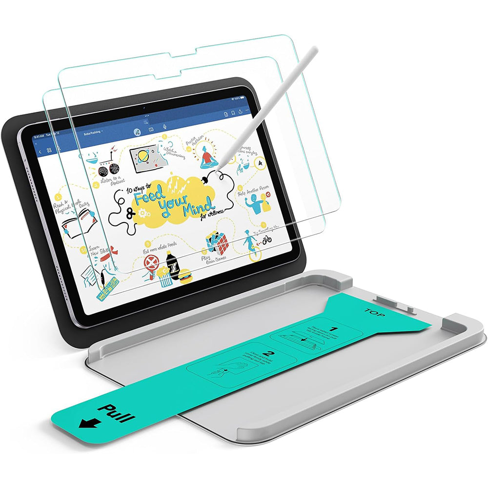 Film de protection écran ESR Paper Feel UltraFit pour Apple iPad Air 13 (2026) / Air 13 (2025), Plastique, Lot de 2 pièces