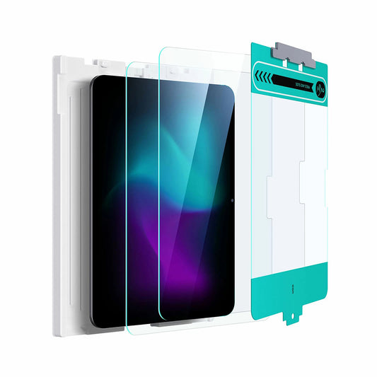 Film de protection d'écran ESR pour Apple iPad Pro 11 (2024), Verre Trempé, Full Glue, Lot de 2 pièces