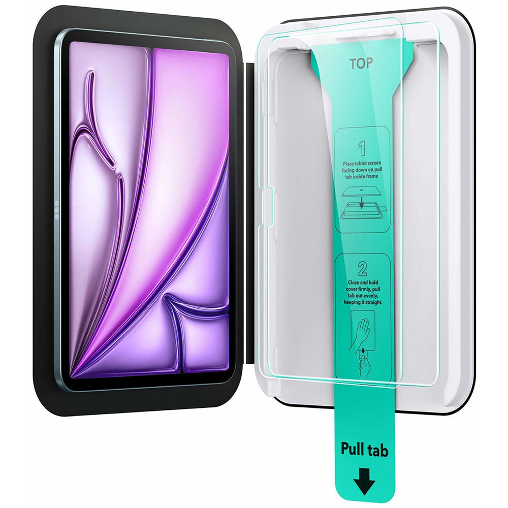 Film de protection d'écran ESR UltraFit pour Apple iPad Pro 11 (2024), Verre Trempé, Full Glue, Lot de 2 pièces