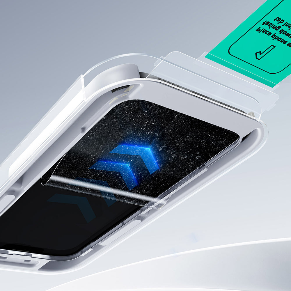 ESR UltraFit Screen Protector for Apple iPhone 17 Pro Max, Tempered Glass, Full Glue, Black