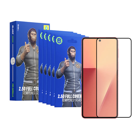 Film de protection écran extérieur Blueo HD pour Samsung Galaxy Z Flip8 F776 / Z Flip7 F766, verre trempé, collage complet, 2.5D, lot de 5 pièces, noir