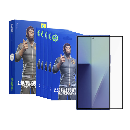 Film de protection écran extérieur Blueo HD pour Samsung Galaxy Z Fold8 Ultra F971, verre trempé, collage complet, 2.5D, lot de 5 pièces, noir