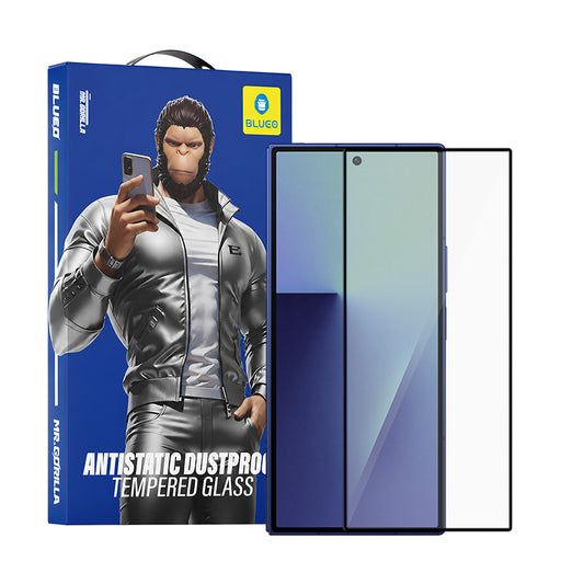 Film de protection écran extérieur Blueo HD pour Samsung Galaxy Z Fold8 Ultra F976 / Z Fold7 F966, verre trempé, collage complet, 2.5D, noir