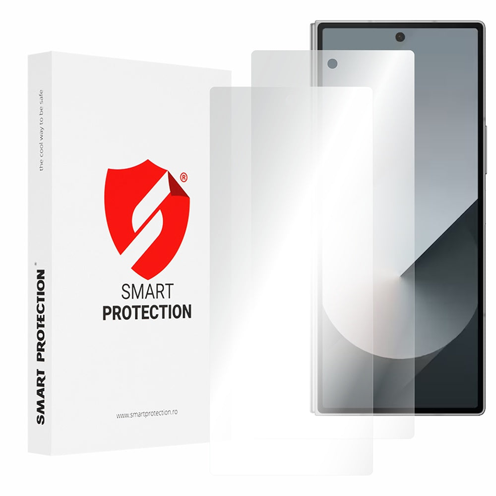 Smart Protection Premium Classic Exterior Screen Protector Film for Samsung Galaxy Z Fold7 F966, Plastic, Set of 2 pieces