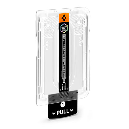 Film de protection écran extérieur Spigen GlastR EZ FIT Pro HD pour Samsung Galaxy Z Fold8 F971, Verre trempé, Collage complet, Lot de 2 pièces AGL11943