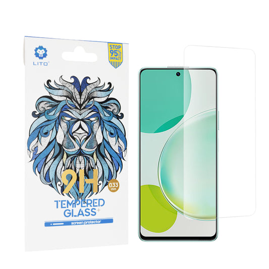 Film de protection d'écran Lito Classic pour Huawei nova 11i, Verre trempé, Collage complet, 2.5D