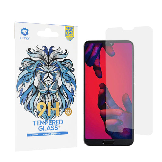 Film de protection d'écran Lito Classic pour Huawei P20 Pro, Verre trempé, Full Glue, 2.5D