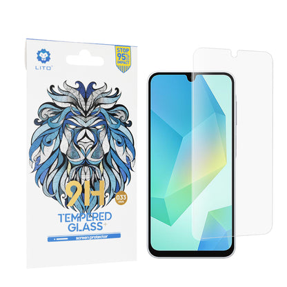 Film de protection d'écran Lito Classic pour Samsung Galaxy A16 5G A166 / A16 4G A165, Verre trempé, Full Glue, 2.5D