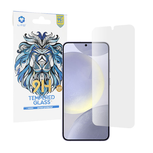 Film de protection d'écran Lito Classic Ultra Thin pour Samsung Galaxy S25 Edge S937 / S25+ S936 / S24+ S926, Verre trempé, Full Glue, 2.5D