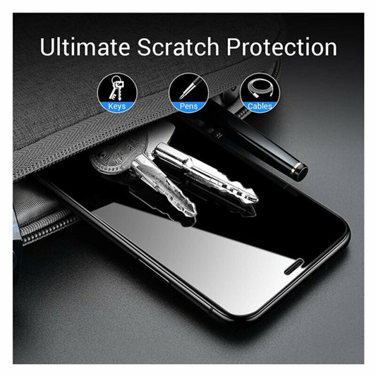 Film de protection d'écran Lito pour Apple iPhone 17 Air, Verre Trempé, Full Glue, 2.5D, Noir