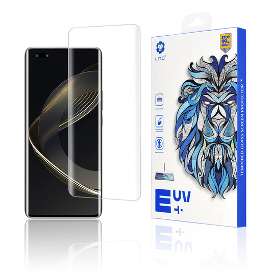 Film de protection d'écran Lito pour Huawei nova 11 Pro, Verre trempé, Colle UV, 3D