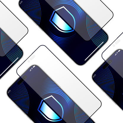 Film de protection Écran Mat 3MK HardGlass Max pour Apple iPhone 17 Air, Verre Trempé, Full Glue, Noir