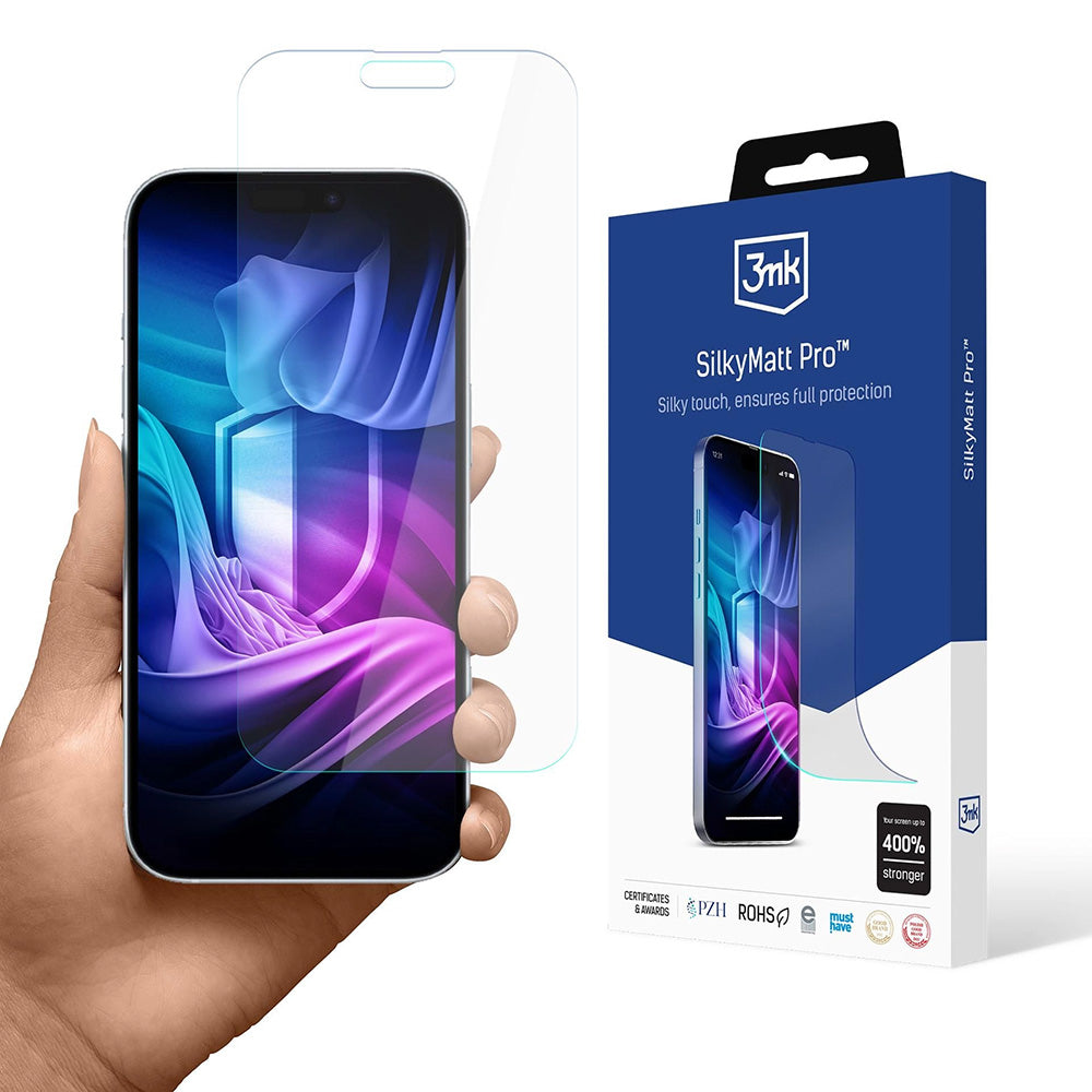 Film de protection Écran Mat 3MK Silky Pro pour Apple iPhone 17 Pro, Plastique