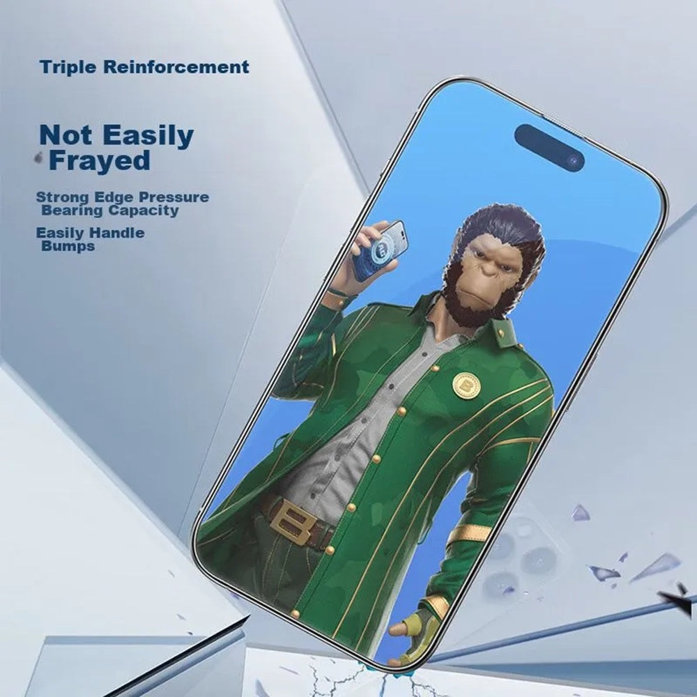 Matte Blueo Anti-Glare Screen Protector for Samsung Galaxy S26 Plus S947, Tempered Glass, Full Glue, Black