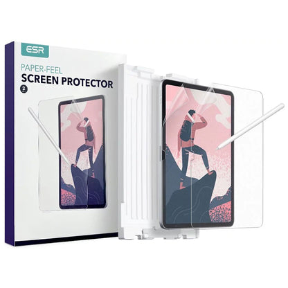 Film de protection écran mat ESR Paper Feel pour Apple iPad (2025) / (2022), Plastique, Lot de 2 pièces