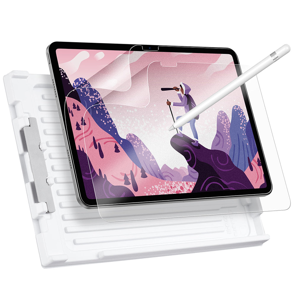 Film de protection écran mat ESR Paper Feel pour Apple iPad (2025) / (2022), Plastique, Lot de 2 pièces