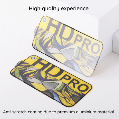 Matte Screen Protector Lito HD Pro for Apple iPhone 16 Plus, Tempered Glass, Full Glue, Black