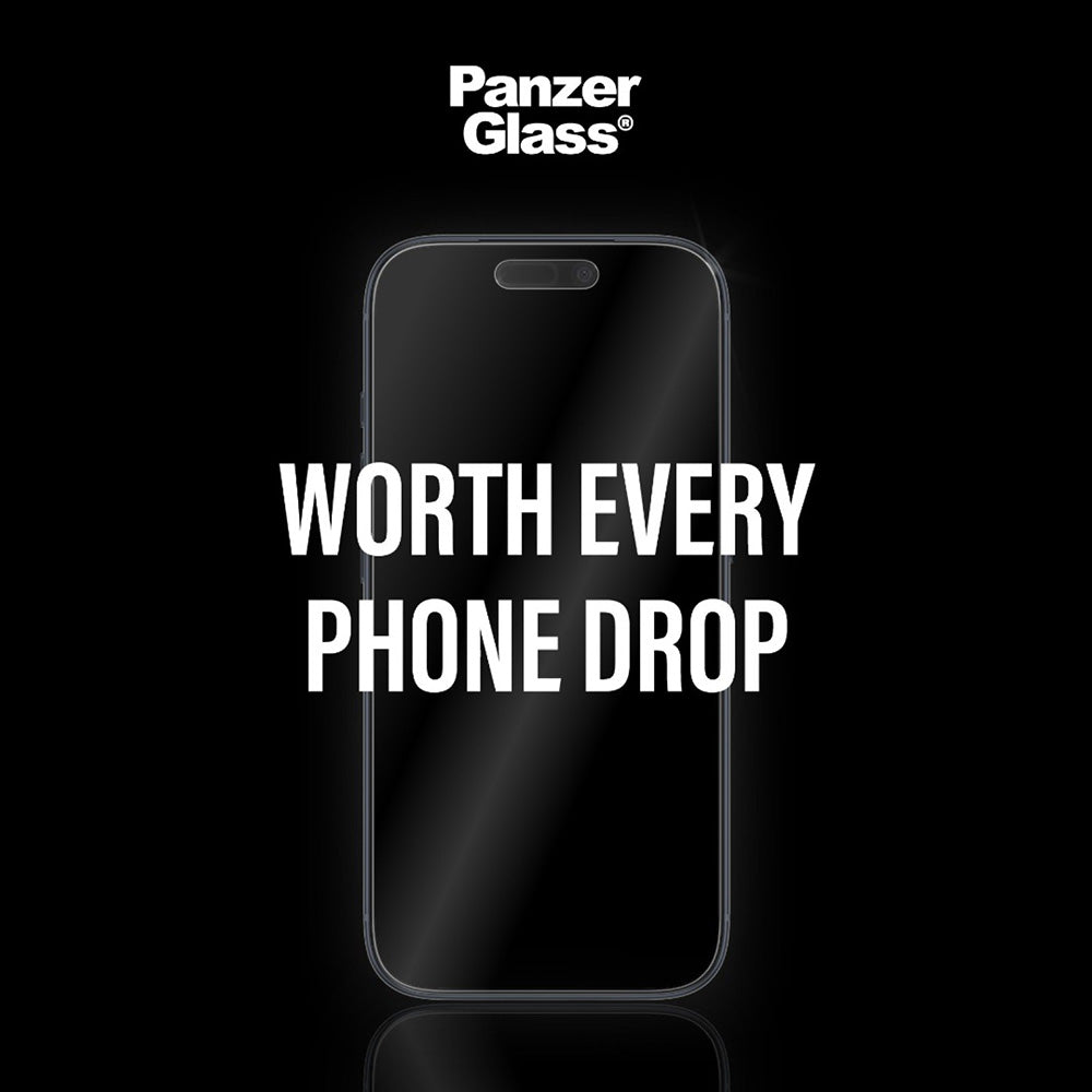 Film de protection Écran Mat PanzerGlass Armor EasyAligner pour Apple iPhone 17 Pro, Verre Trempé, Full Glue