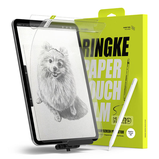 Film de protection d'écran mat Ringke Paper Touch Hard pour Apple iPad Pro 13 (2024), Plastique