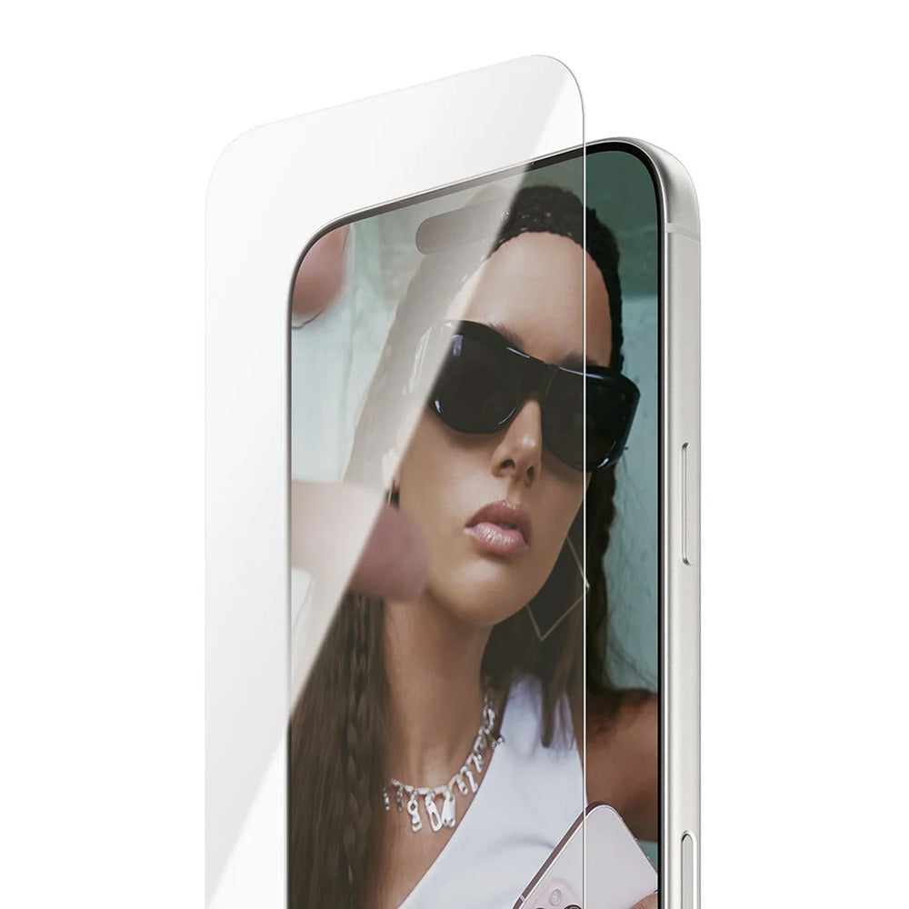 Film de protection d'écran PanzerGlass Safe. Ultra-Wide Fit EasyAligner pour Apple iPhone 17 Pro Max, Verre Trempé, Full Glue