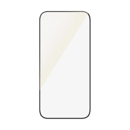 Film de protection d'écran PanzerGlass Ultra-Wide Fit EyeCare pour Apple iPhone 16 Pro Max, Verre Trempé, Full Glue, Noir