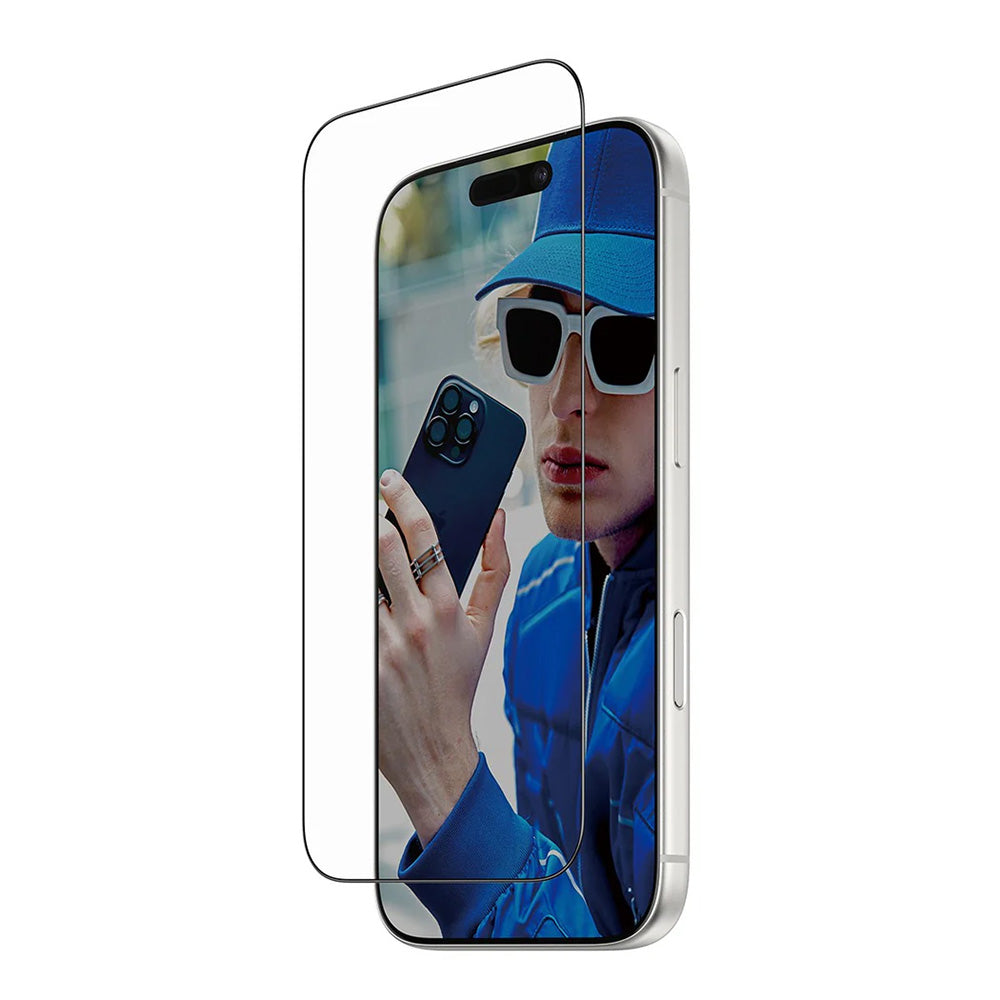 Film de protection d'écran PanzerGlass Ultra-Wide Fit Fastfit pour Apple iPhone 17 Pro, Verre Trempé, Full Glue, Noir