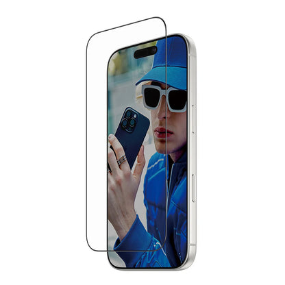 Film de protection d'écran PanzerGlass Ultra-Wide Fit Fastfit pour Apple iPhone 17 Pro, Verre Trempé, Full Glue, Noir