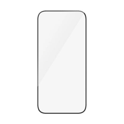 Film de protection d'écran PanzerGlass Ultra-Wide Fit pour Apple iPhone 16 Plus / 15 Plus, Verre Trempé, Full Glue, Noir