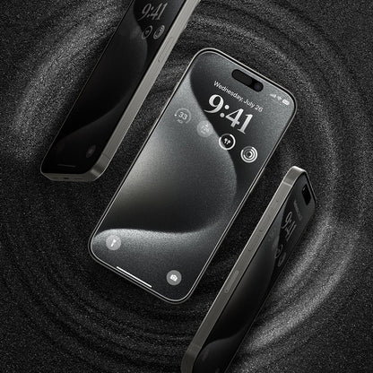 Film de protection écran Privacy Anank 5X Renforcé Applicateur pour Apple iPhone 17 Air, Verre Trempé, Full Glue, 2.5D