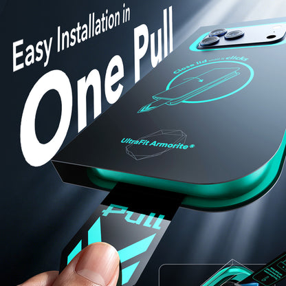Film de protection d'écran Privacy ESR Armorite UltraFit pour Apple iPhone 18 Pro, Verre trempé, Collage complet, Lot de 2 pièces