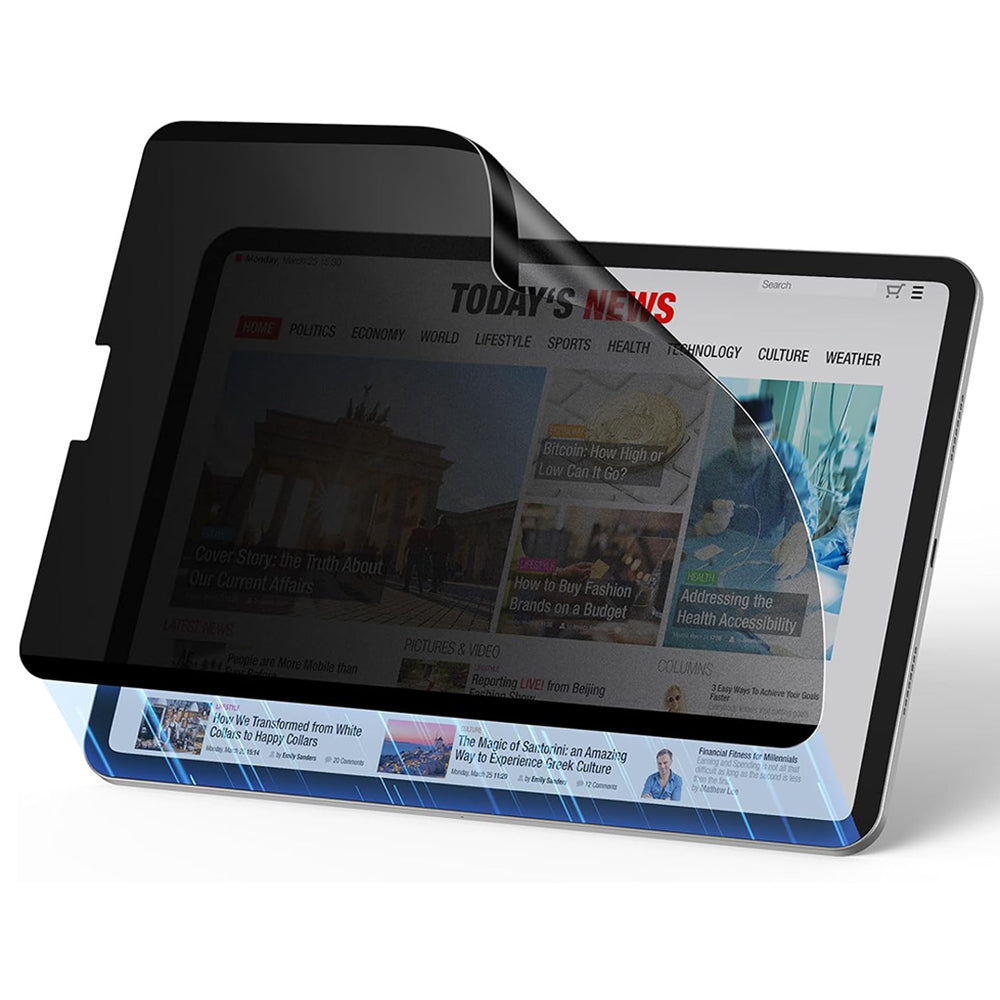 Film de protection d'écran Privacy ESR Magnétique pour Apple iPad Air 11 (2026) / Air 11 (2025), Plastique