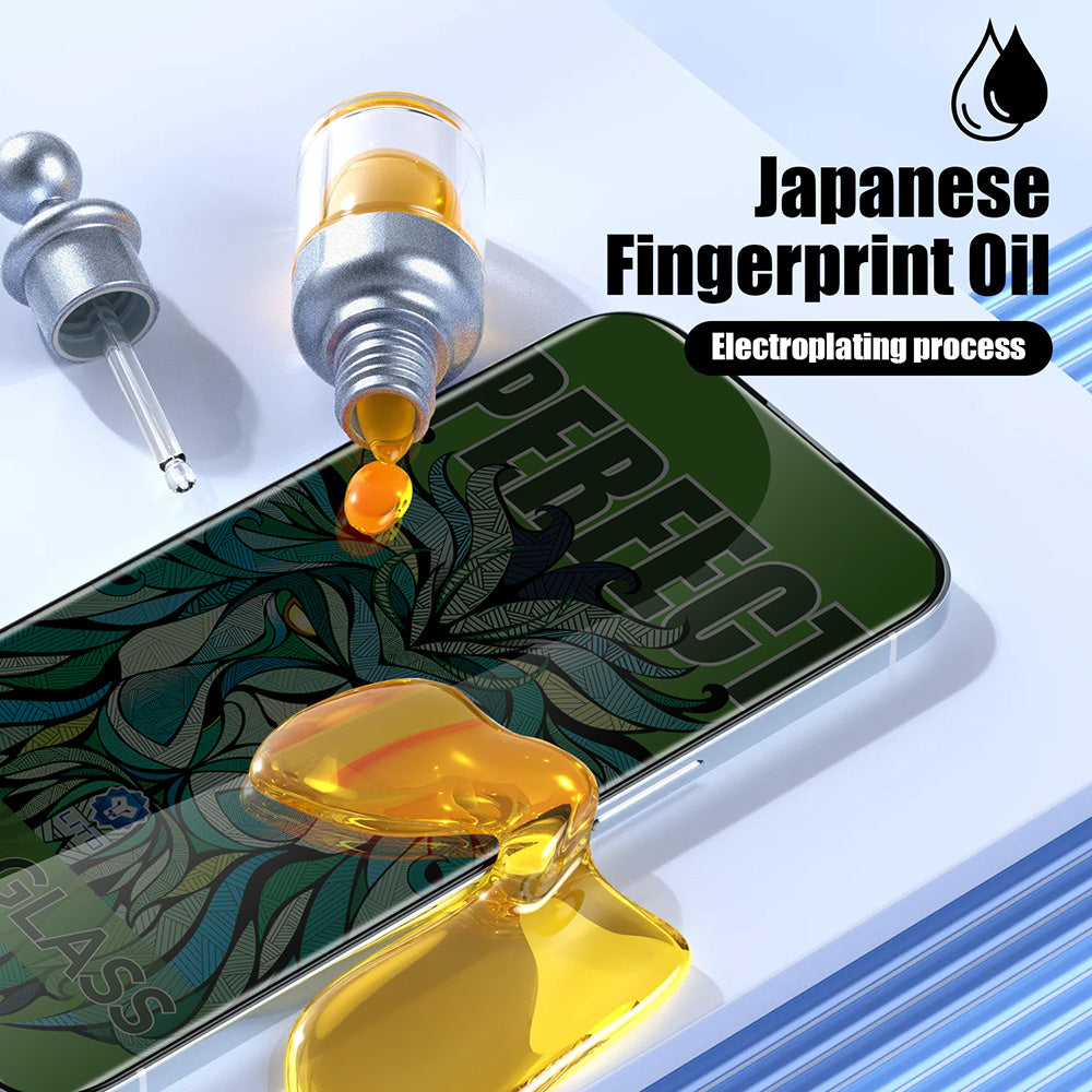 Film de protection écran Privacy Lito D+ Max Strong pour Apple iPhone 17 / 16 Pro, Verre Trempé, Full Glue