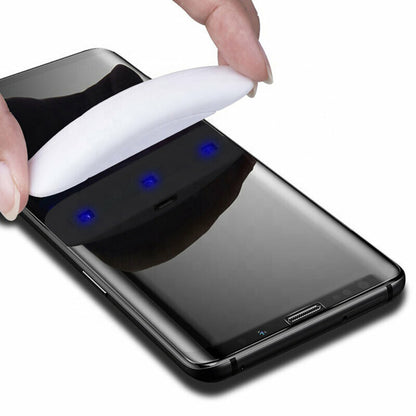 Lito Privacy Screen Protector for Samsung Galaxy S22 Ultra 5G S908, Tempered Glass, UV Glue, 3D