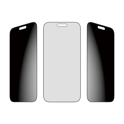 Film de protection écran Privacy PanzerGlass Ultra-Wide Fit 2-Way EasyAligner pour Apple iPhone 17 Pro Max, Verre Trempé, Full Glue